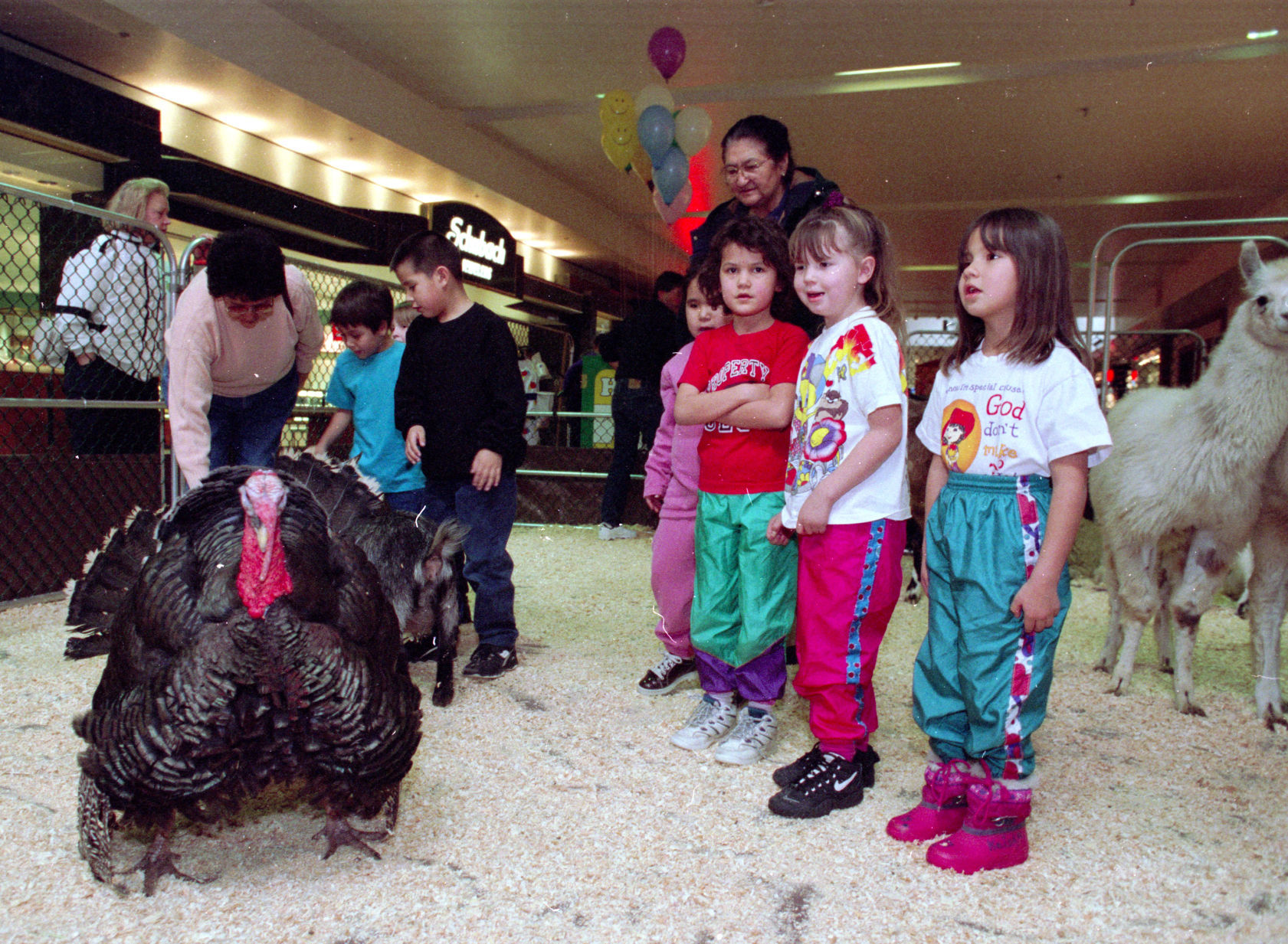 You've seen a turkey in Rimrock Mall while wearing windpants
